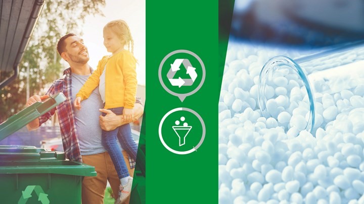 凱柏膠寶的新（xīn）型通用TPE含有高達40%的消（xiāo）費後回收（shōu）塑料成分